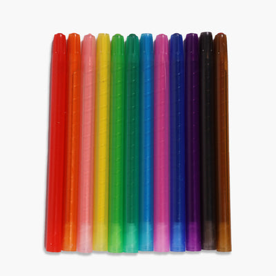 Rotating Crayons LD2001-12 - 12 Colors