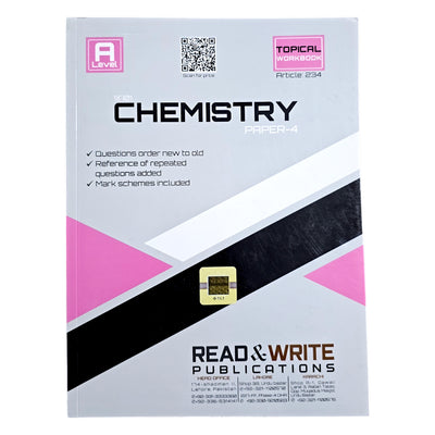 Read & Write A Levels Chemistry P-4 Topical Past Papers 234