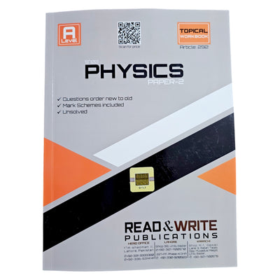 Read & Write A Levels Physics P-2 Topical Past Papers 292