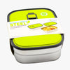 Material: Stainless Steel. This lunch box is designed with children in mind, offering versatility and practicality that make it an outstanding option! It is meticulously crafted using top-notch stainless steel, guaranteeing its strength and durability.