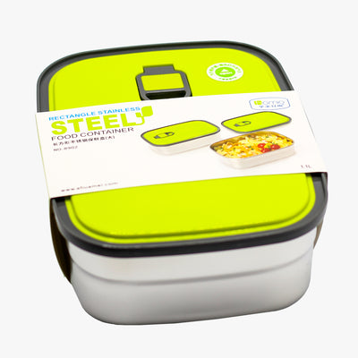 Material: Stainless Steel. This lunch box is designed with children in mind, offering versatility and practicality that make it an outstanding option! It is meticulously crafted using top-notch stainless steel, guaranteeing its strength and durability.