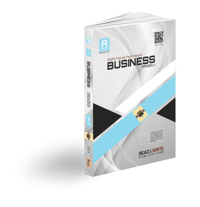 Read & Write A Levels Business P-1 Topical Past Papers 137