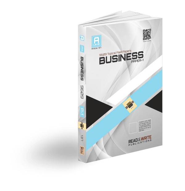Read & Write A Levels Business P-1 Topical Past Papers 137