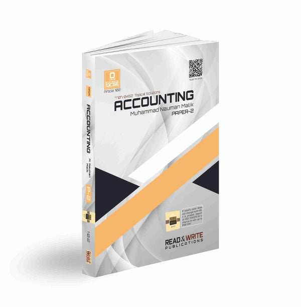 Read & Write O Levels Accounting P-2 Topical Solved Past Papers 102