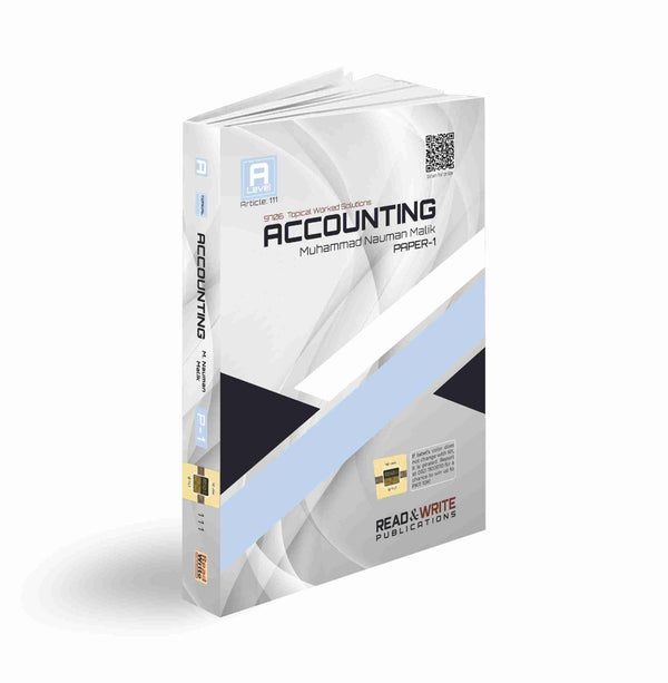 Read & Write A Levels Accounting P-1 Topical Past Papers 111
