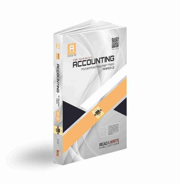 Read & Write A Levels Accounting P-2 Topical Solved Past Papers 112