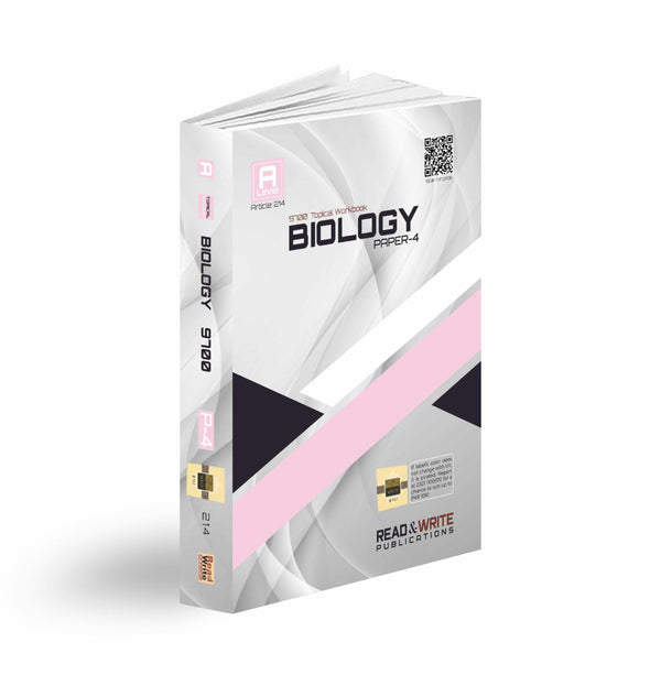 Read & Write A Levels Biology P-4 Topical Past Papers 214
