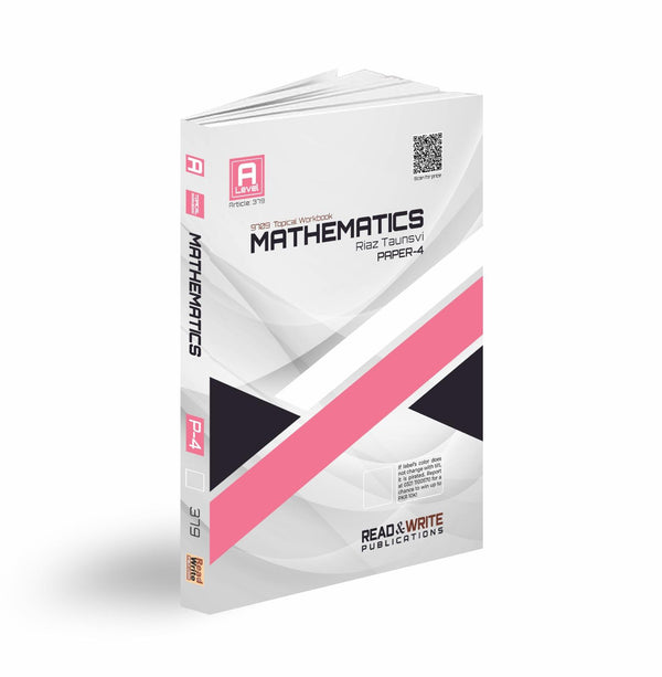 Read & Write A Levels Mathematics P-4 Topical Past Papers 379
