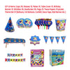 Baby Shark Theme Birthday Party Set - 10-Piece, Inspired Kit for a Splashing Celebration