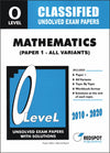 Redspot O Level Classified Mathematics P1-All Variants