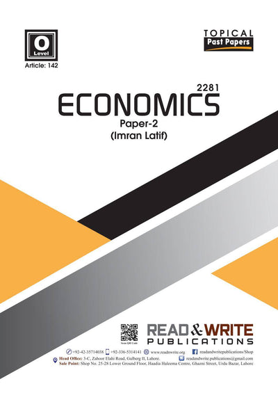 Read & Write O Levels Economics P-2 TopicalPast Papers 142
