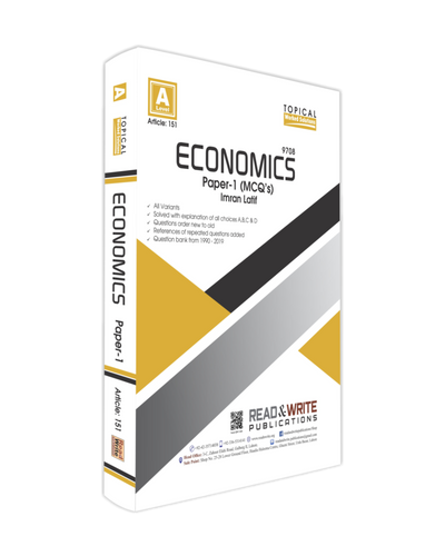 Read & Write A Levels Economics P-1 Topical Past Papers 151