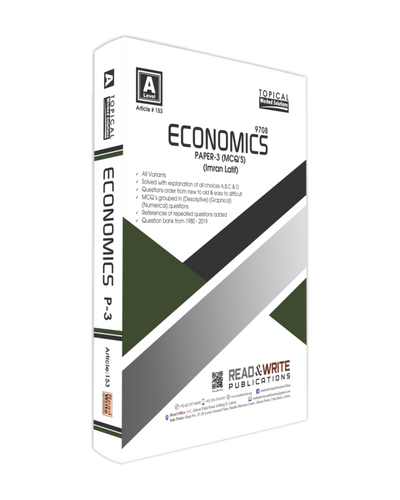 Read & Write A Levels Economics P-3 Topical Solved Past Papers 153