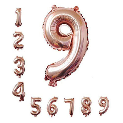 Numbers Foil Balloons