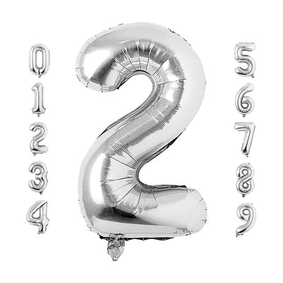 Numbers Foil Balloons