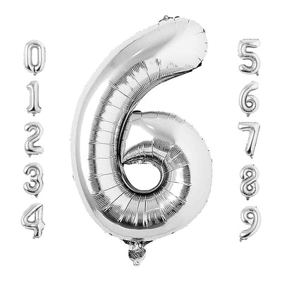 Numbers Foil Balloons