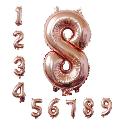 Numbers Foil Balloons