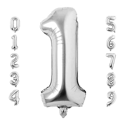 Numbers Foil Balloons