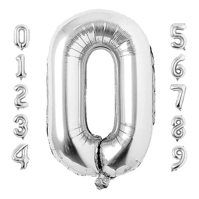 Numbers Foil Balloons