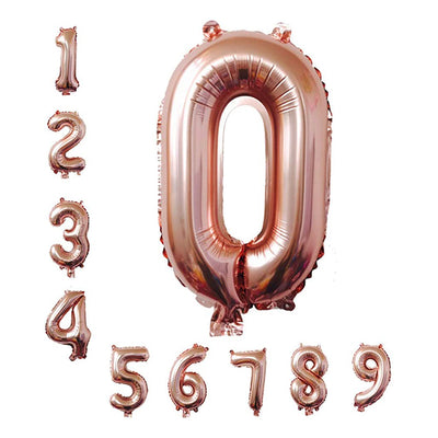 Numbers Foil Balloons
