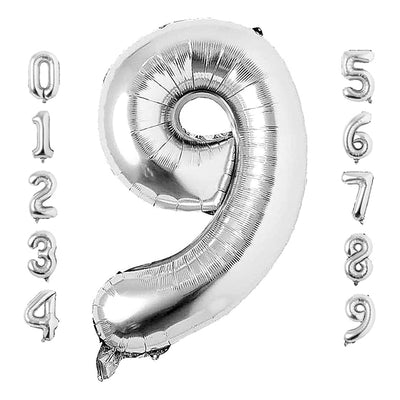 Numbers Foil Balloons