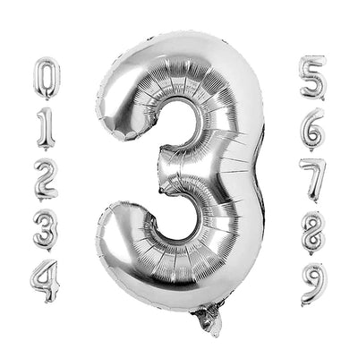 Numbers Foil Balloons