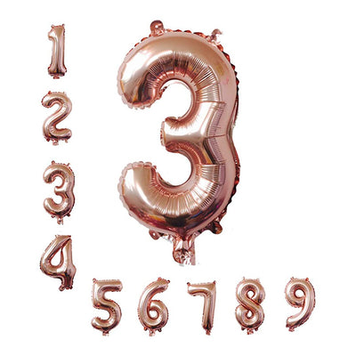 Numbers Foil Balloons