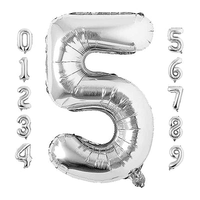 Numbers Foil Balloons