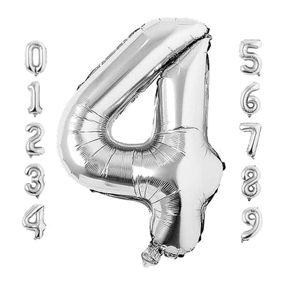 Numbers Foil Balloons