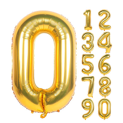Numbers Foil Balloons