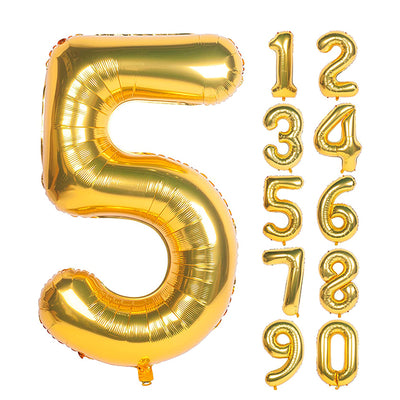 Numbers Foil Balloons