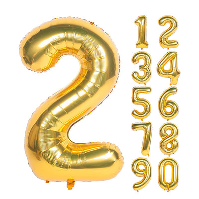 Numbers Foil Balloons