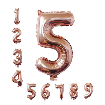 Numbers Foil Balloons