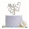 Mr & Mrs Cake Topper