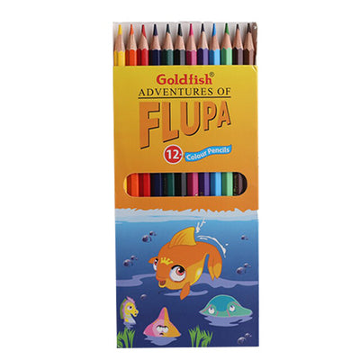 Goldfish Flupa Colour Pencils 12