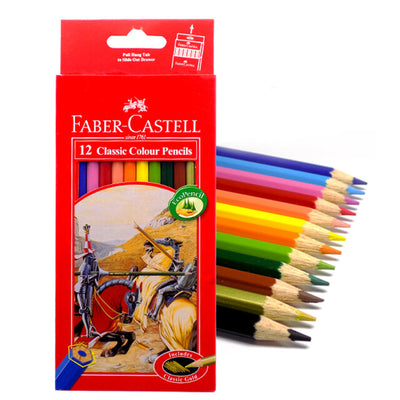Faber Castell 12 Classic Colour Pencils