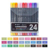 M&G Signme Dual Tip Watercolor Brush Markers- 24