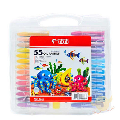 Titi Oil Pastels- 55 Colours