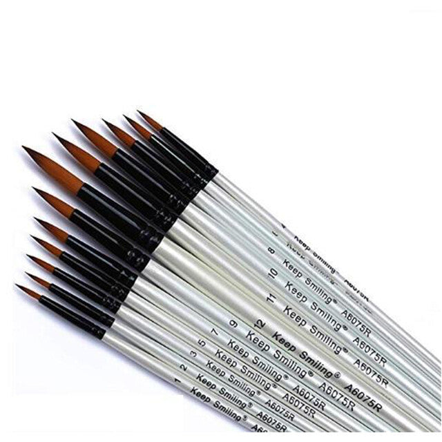 Keep Smiling Artist Brush Set Of 12 Pcs 6075 R – ReadStore.pk