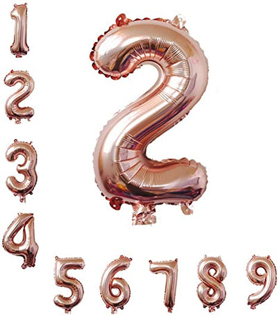 Numbers Foil Balloons