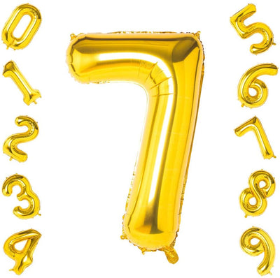 Numbers Foil Balloons