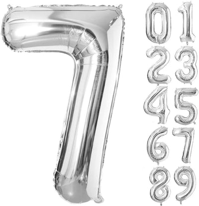 Numbers Foil Balloons
