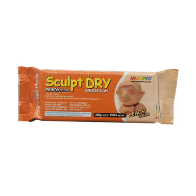 Mungyo Air Dry Clay Peach Colour250g