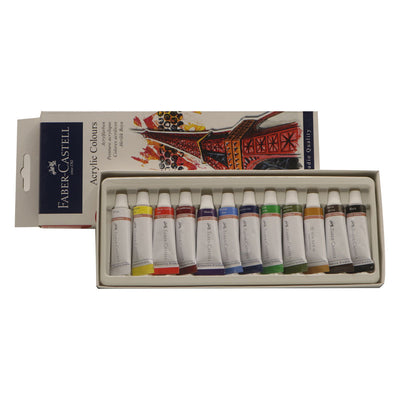 Faber Castell Acrylic Colours 12 Colours