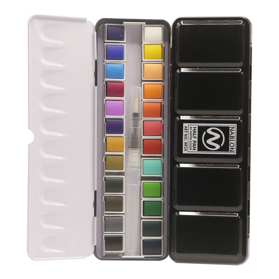 Nablon Half Pan 24 Water Colour – ReadStore.pk