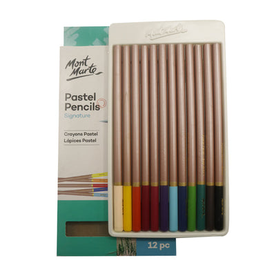 Mont Marte Pastel Pencils 12pcs