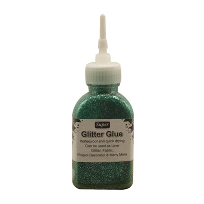 Super Glitter Glue Green Color