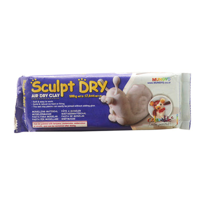 Mungyo Air Dry Clay White Color 500g