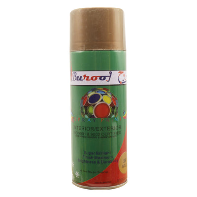 Burooj Spray Paint Gold Color