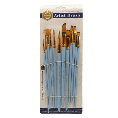 Keep Smiling Artist Brush Set Mix- 12 Pcs A6308